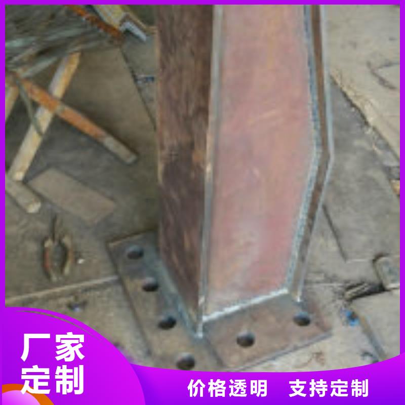 济宁Q235材质钢板立柱切割