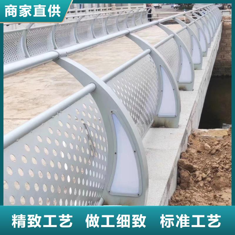 SS级铝合金桥梁防撞护栏产品高强度来图定制