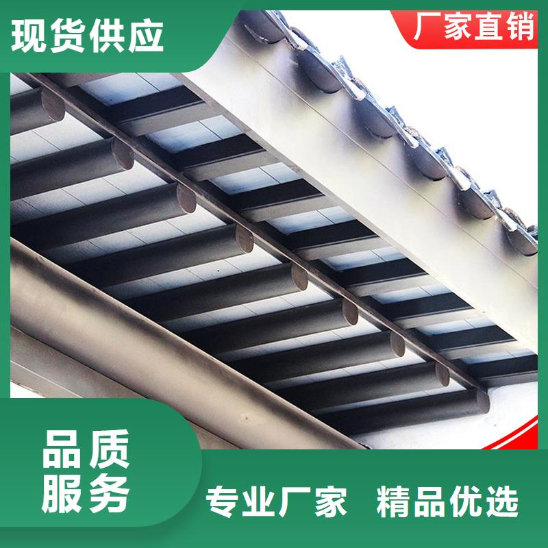 杭州市古建铝替木钢结构连廊生产