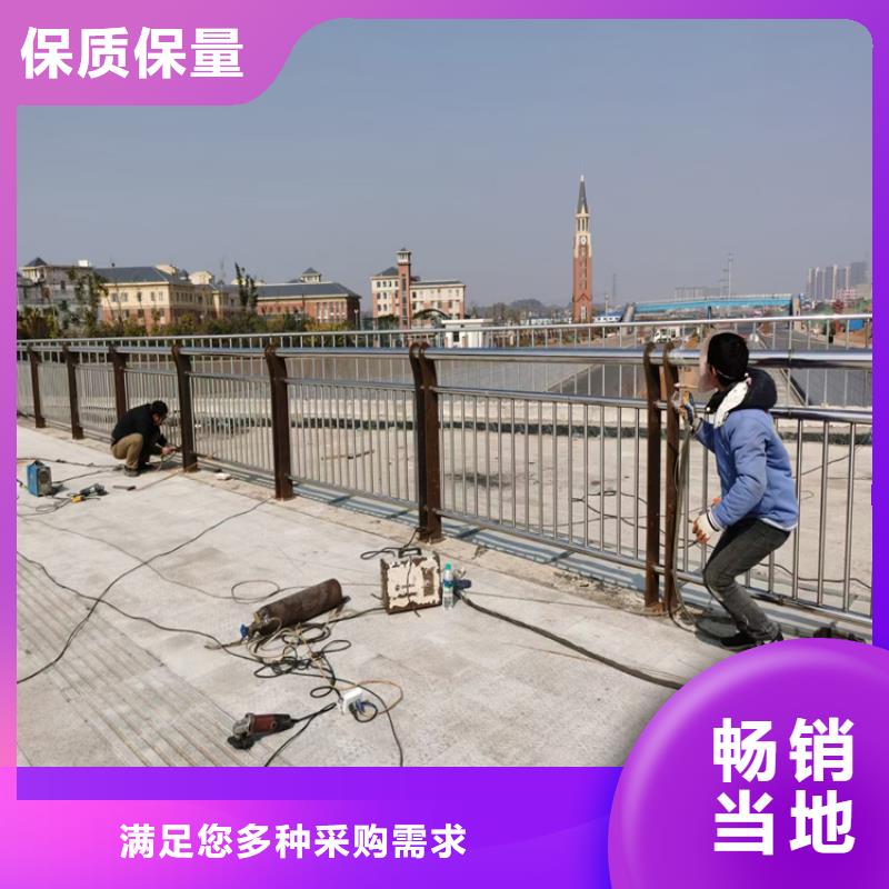 河北省保定碳钢喷塑桥梁防撞栏杆展鸿护栏发货速度快