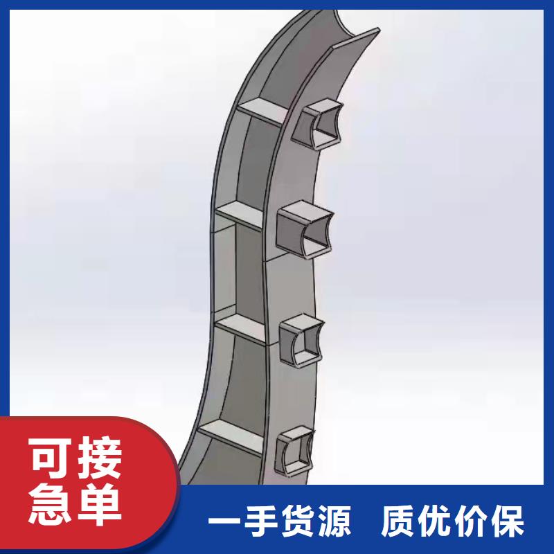 潍坊优惠的Q345D喷塑桥梁防撞护栏实体厂家
