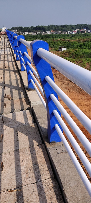 河道灯光护栏焊接喷塑本地公司