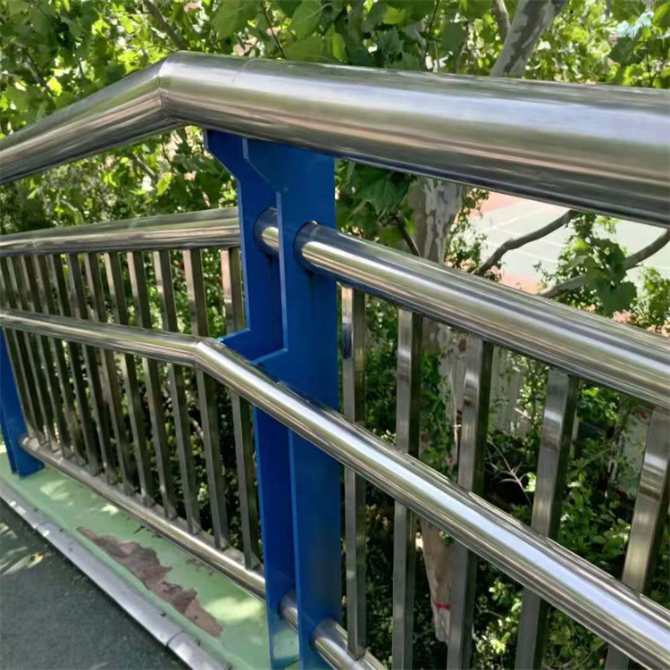 湖北河道防护桥梁护栏施工安装