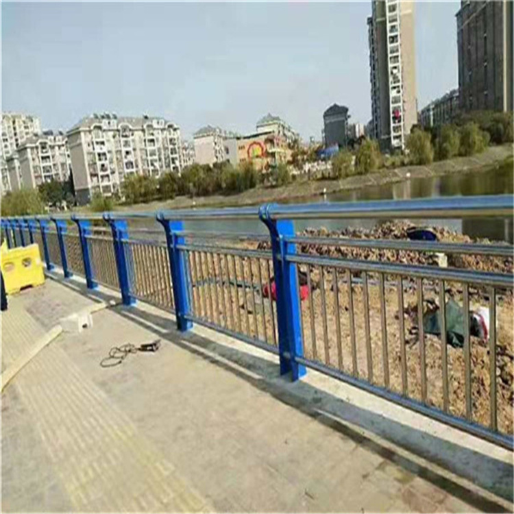 咸阳不锈钢河道护栏生产周期短
