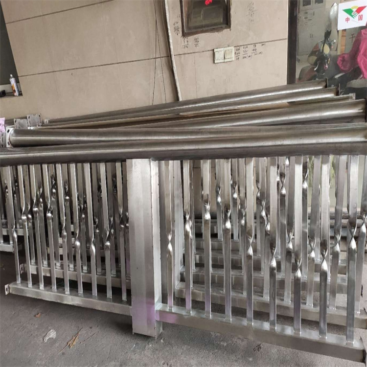宁波河道防护护栏异性栏杆加工