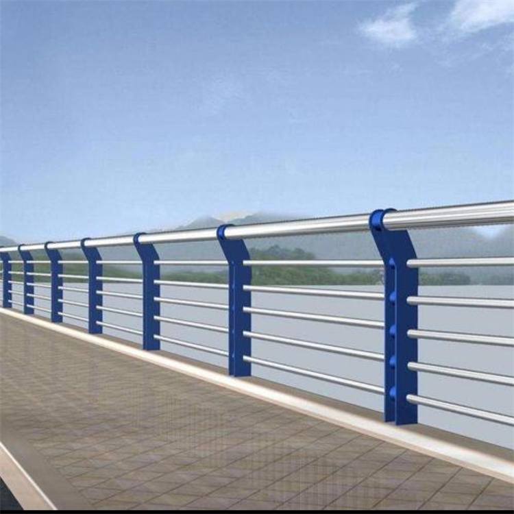 河道桥梁不锈钢护栏出厂价格专业按需定制