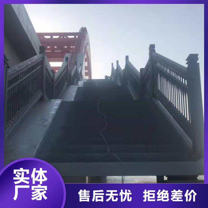 山东桥梁河道防撞护栏常用规格型号匠心制造