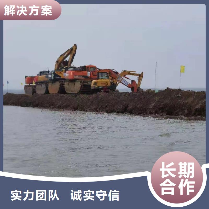 广州水上浮筒挖掘机出租放心选