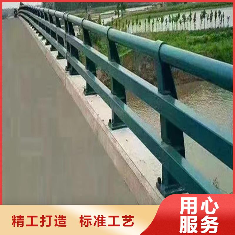 河道防护栏杆304不锈钢复合管可包工包料本地品牌