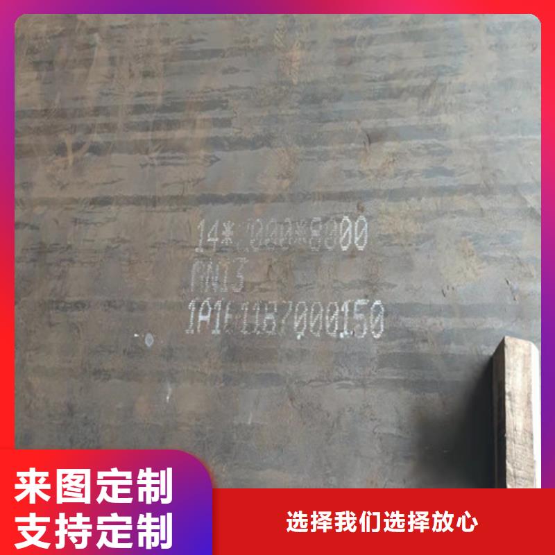 滁州Q460C钢板来厂考察