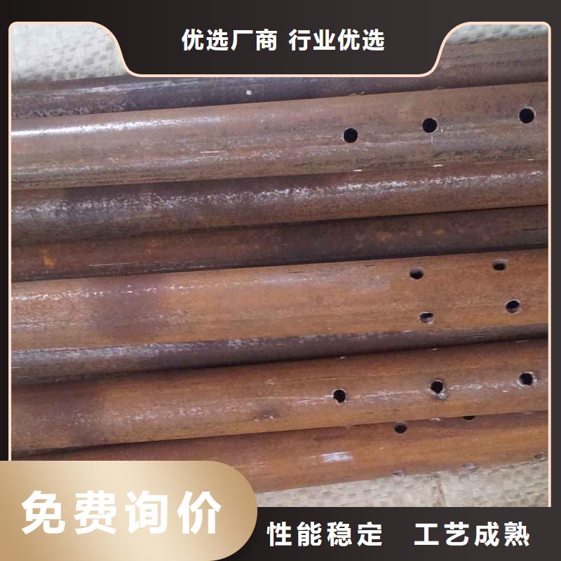 河南低合金钢管标准来厂考察Q355B无缝钢管现货供应