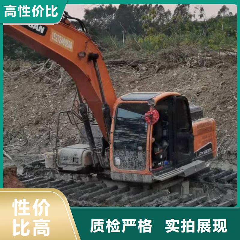 广州质量靠谱的沼泽地挖掘机出租厂家