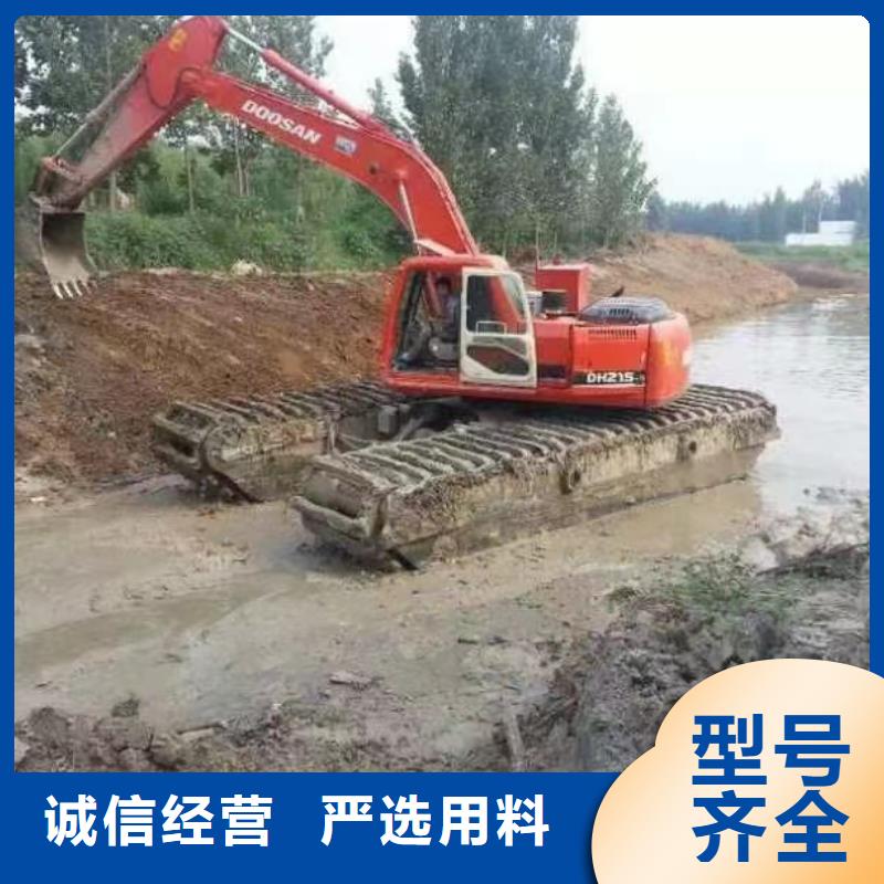 广州水上干活的挖掘机租赁价格优惠