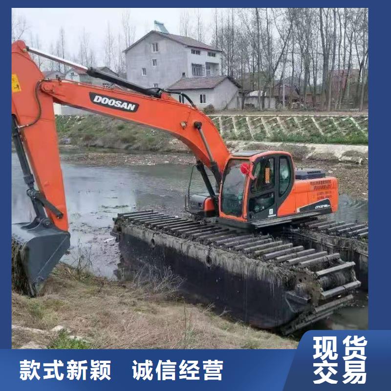 广州水上漂挖机出租租赁供应