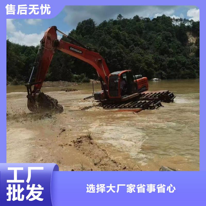 湛江水陆挖掘机租赁生产基地
