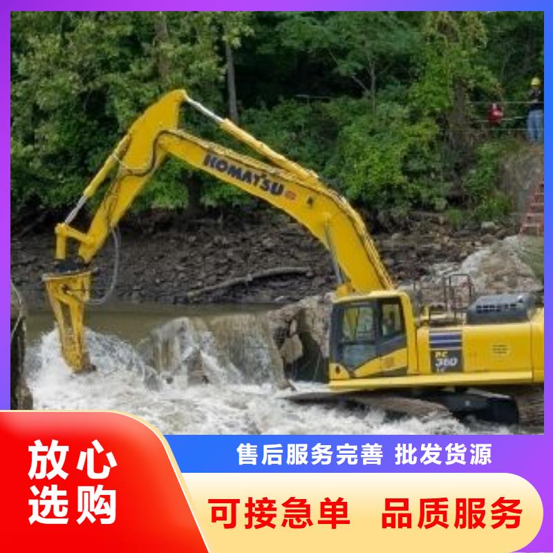 梅州水陆挖掘机出租租赁图片-厂家