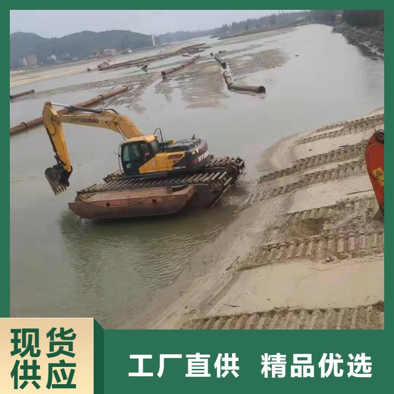 【图】汉中能在河道里干活的挖掘机租赁厂家批发