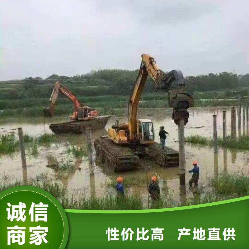 衢州价格合理的水下挖掘机出租租赁基地