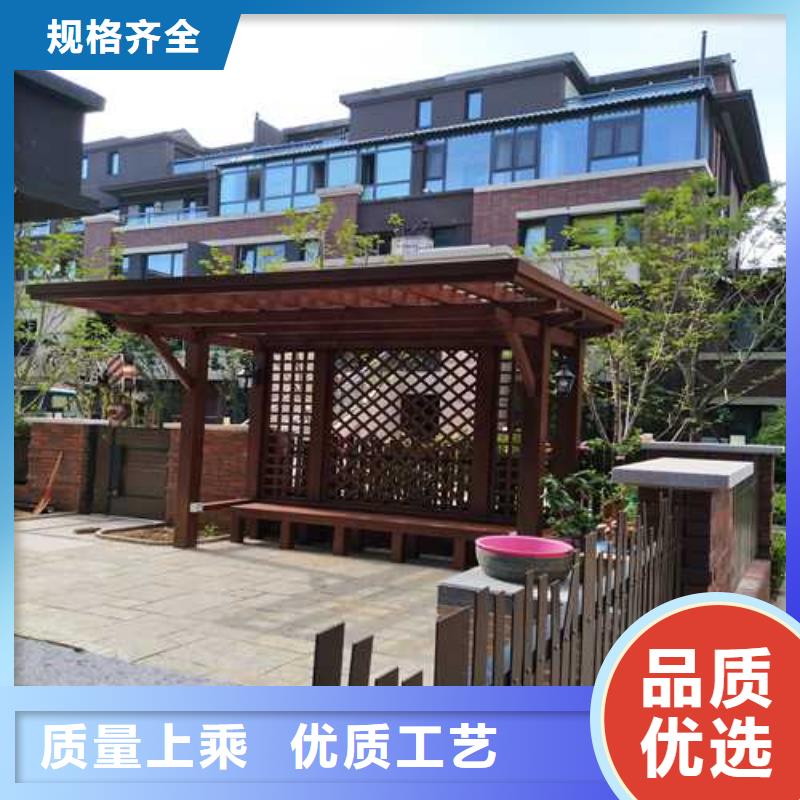 青岛市城阳区防腐木廊架安装规格