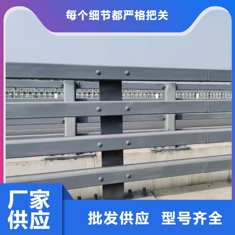 不锈钢复合管防撞桥梁护栏来厂实地考察生产型