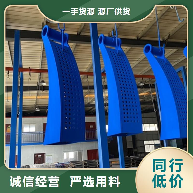 广西省贵港市304不锈钢碳素钢复合管护栏外形美观