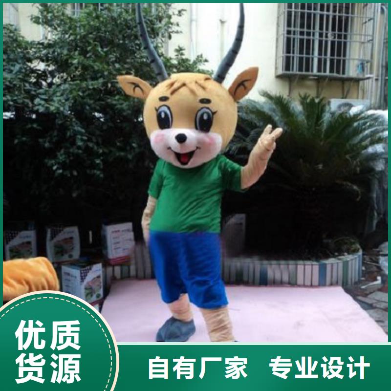 广东广州卡通人偶服装定做厂家,迎宾毛绒玩偶订制