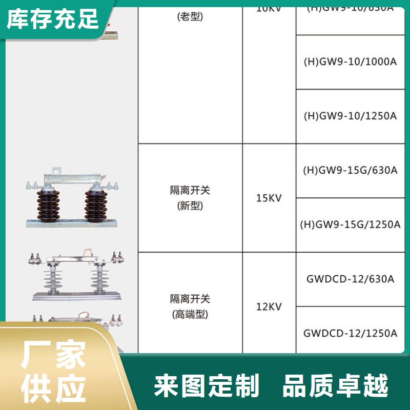 品牌【羿振电气】GHW9-12/200A隔离刀闸生产厂家本地品牌