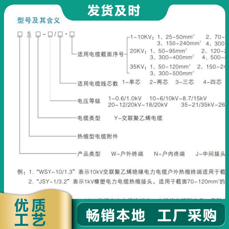 【林芝】户外冷缩式电缆终端头10KVLSW-3/4