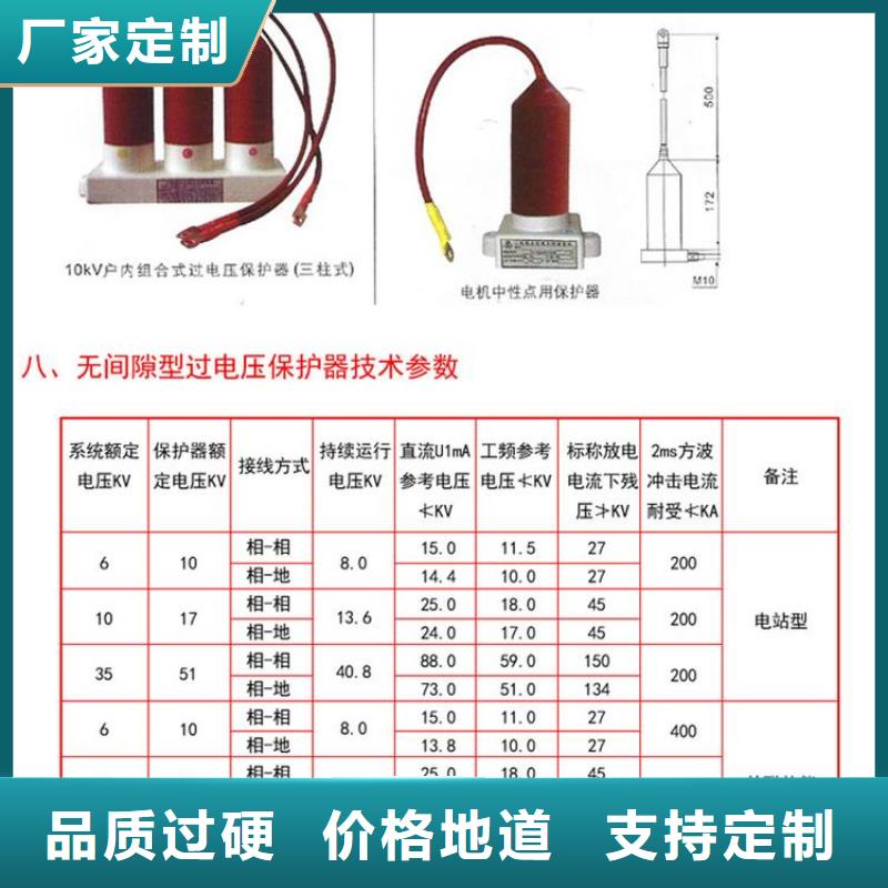 ​【南宁】过电压保护器(组合式避雷器)高压组合式避雷器BWKP-A-12.7/131