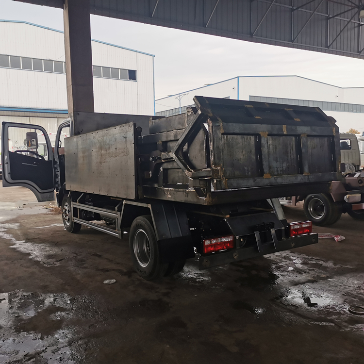 畜牧公司干粪运输车-10方车厢可卸式粪污运输车多少钱