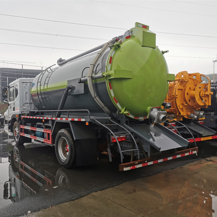 新式20吨粪污自卸车+8吨粪污转运车厂家