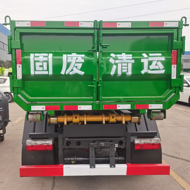 国六新式10吨垃圾斗转粪车干粪运输车说明附近生产厂家