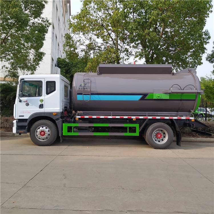 环保抽粪污粪处理车-8吨脱水干粪转运车终身质保厂家技术完善