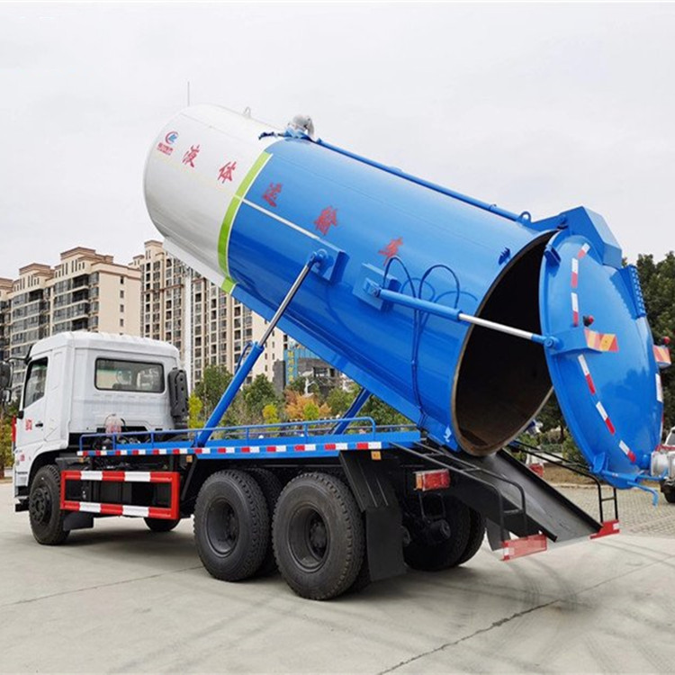 东风品牌含水粪肥转运车10吨禽畜粪污处理车货源充足厂家货源