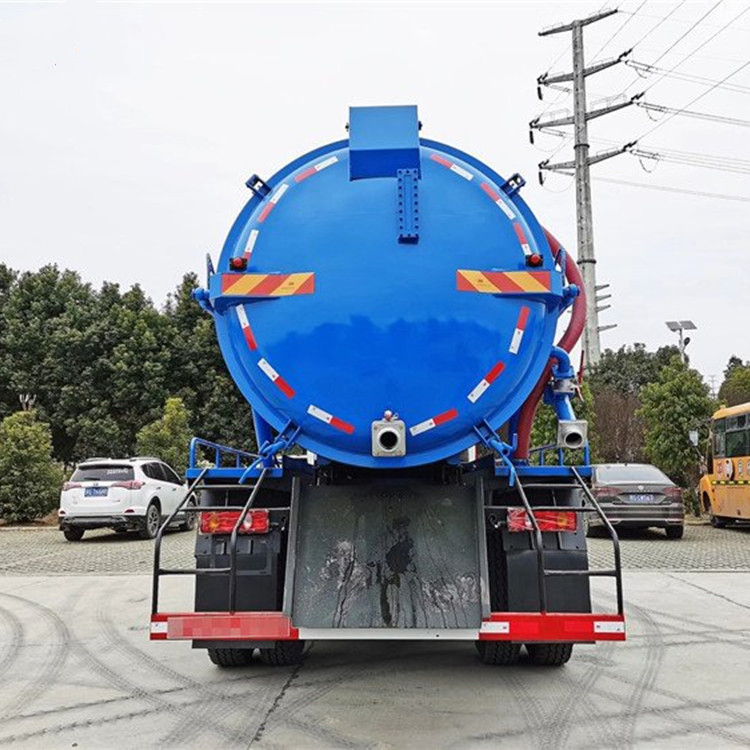 多功能泵抽吸粪污-勾臂箱式18吨粪肥转运车厂家直供