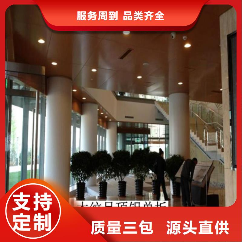广西省桂林市资源县木纹铝单板安装