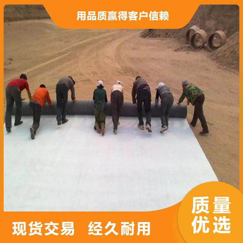 覆膜膨润土防水毯4000gPE覆膜型防水垫专业设计