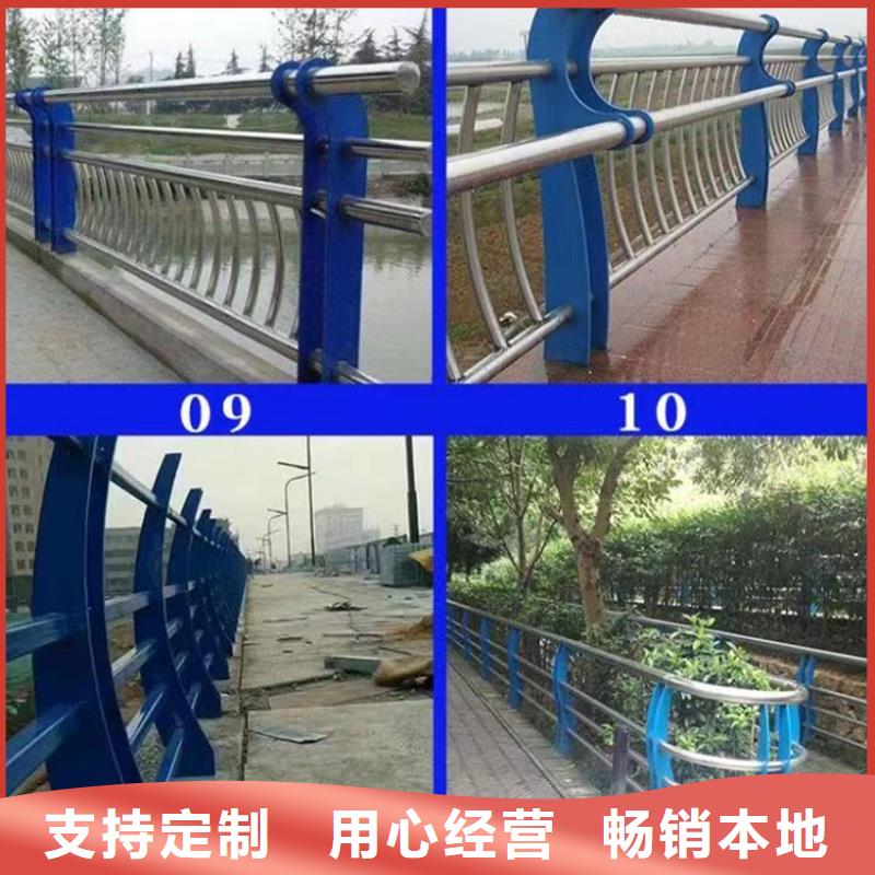 不锈钢桥梁防撞护栏厂产品型号参数