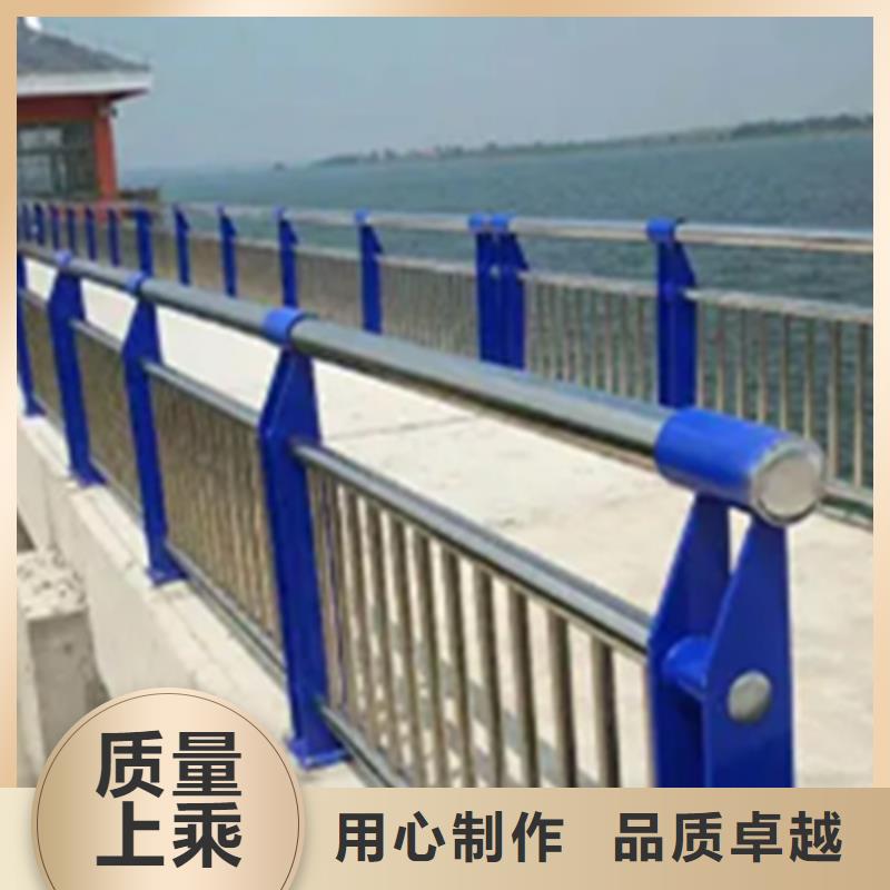 淄博跨线桥外侧不锈钢护栏设计