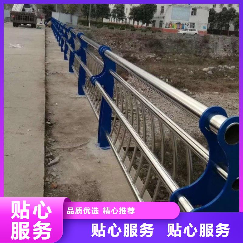 河道护栏不锈钢立柱精工制造专业的生产厂家