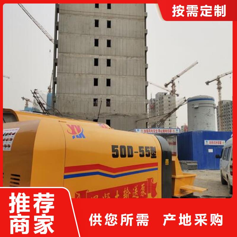 云南玉溪市小型二次结构柱泵制造厂家