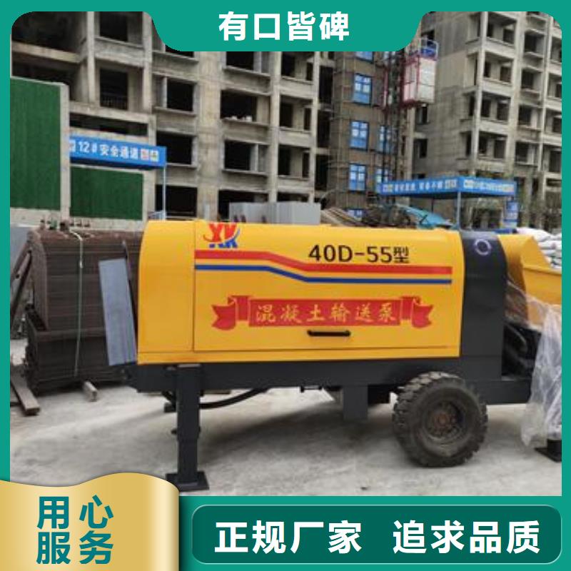 郏县小型混凝土泵送机当地制造商