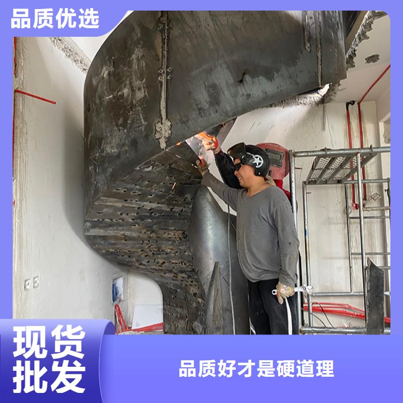 锡林郭勒盟螺旋式金属钢结构楼梯行业经验丰富