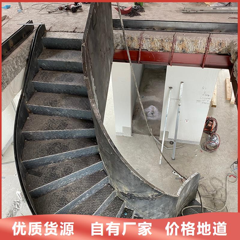 湘西市钢结构旋转楼梯美观时尚