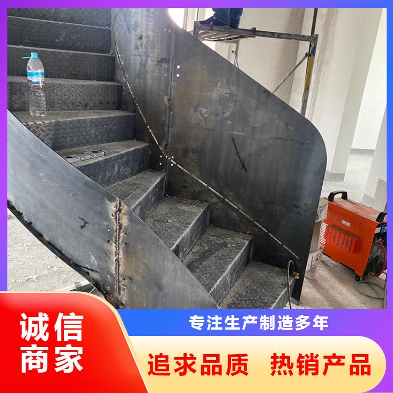 忻州市繁峙弧形钢结构旋转楼梯工艺精细
