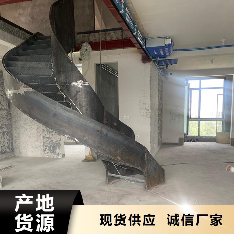 潍坊市办公楼高端螺旋钢构梯设计生产