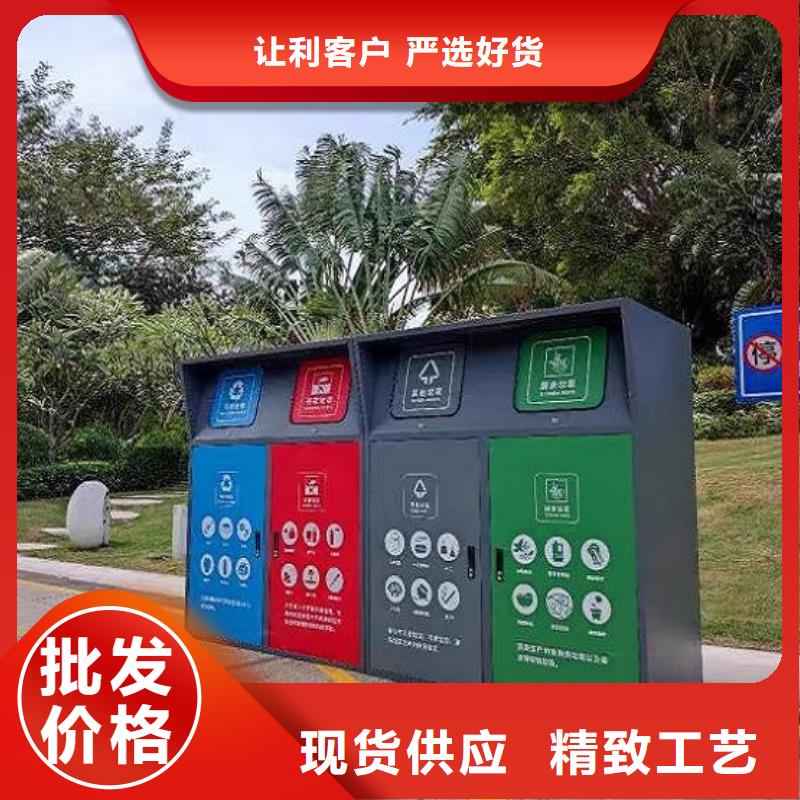 不锈钢分类广告垃圾箱产地货源本地品牌