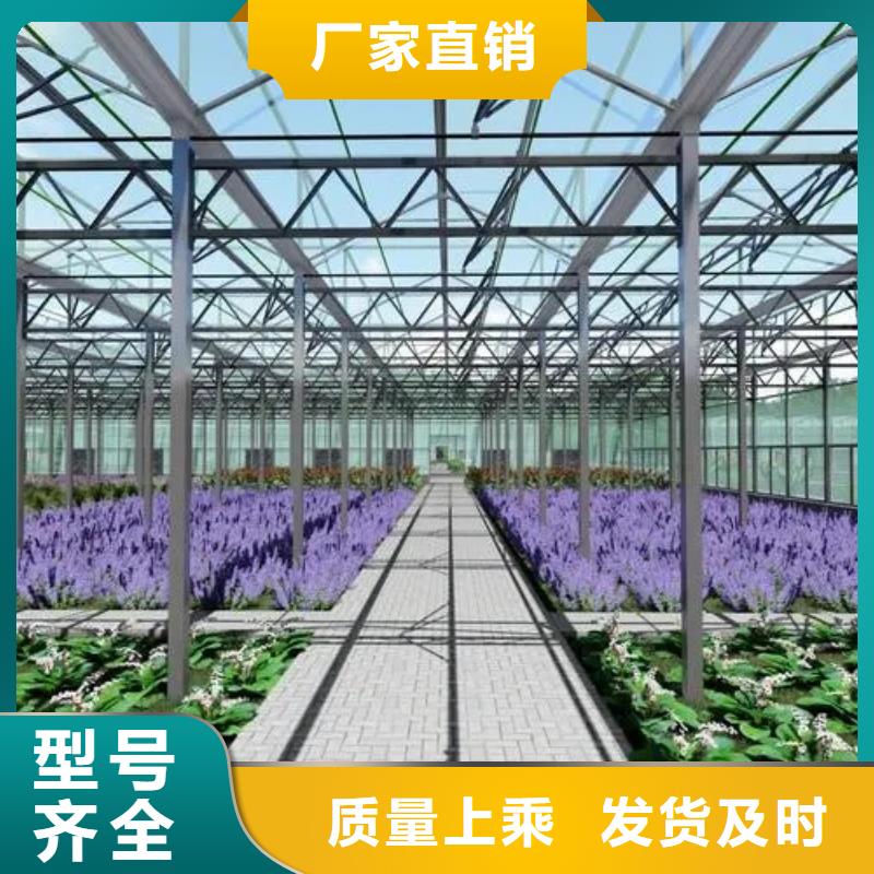 江西省赣州龙南县8米跨度连体温室大棚来图定制