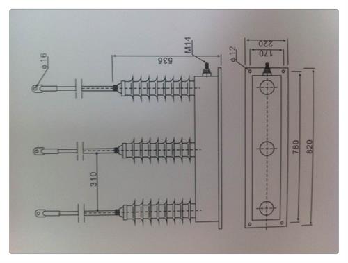 HFB-C-12.7F/131组合式过电压保护器用途广泛