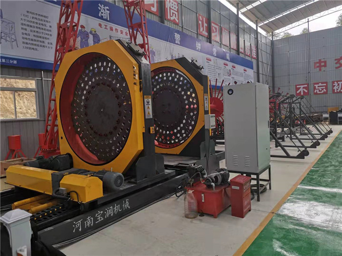 内蒙古阿拉善盟钢筋笼滚焊机宝润机械制造支持大批量采购